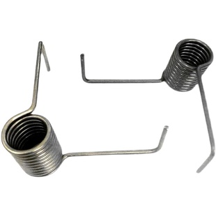 现货折角不锈钢304弯V字扭力扭簧线径1/1.6-4mm订制异型钢丝弹簧