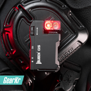 务本G5多功能便携灯磁吸EDC手电RGB红蓝闪旋转灯头户外