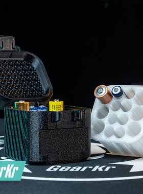 GearKr能量魔方PowerCube收纳盒电池盒杂物盒5号7号18650/21700