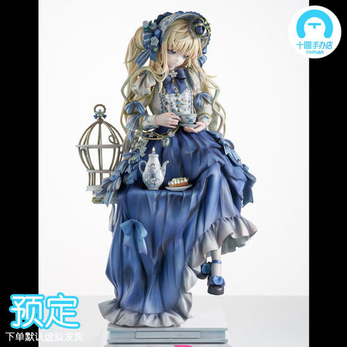 【十圆】Rainbow-美少女涂装完成品-午后茶 gk手办雕像模型