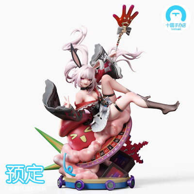 【十圆】New Age Studio-白毛少女 手办女雕像