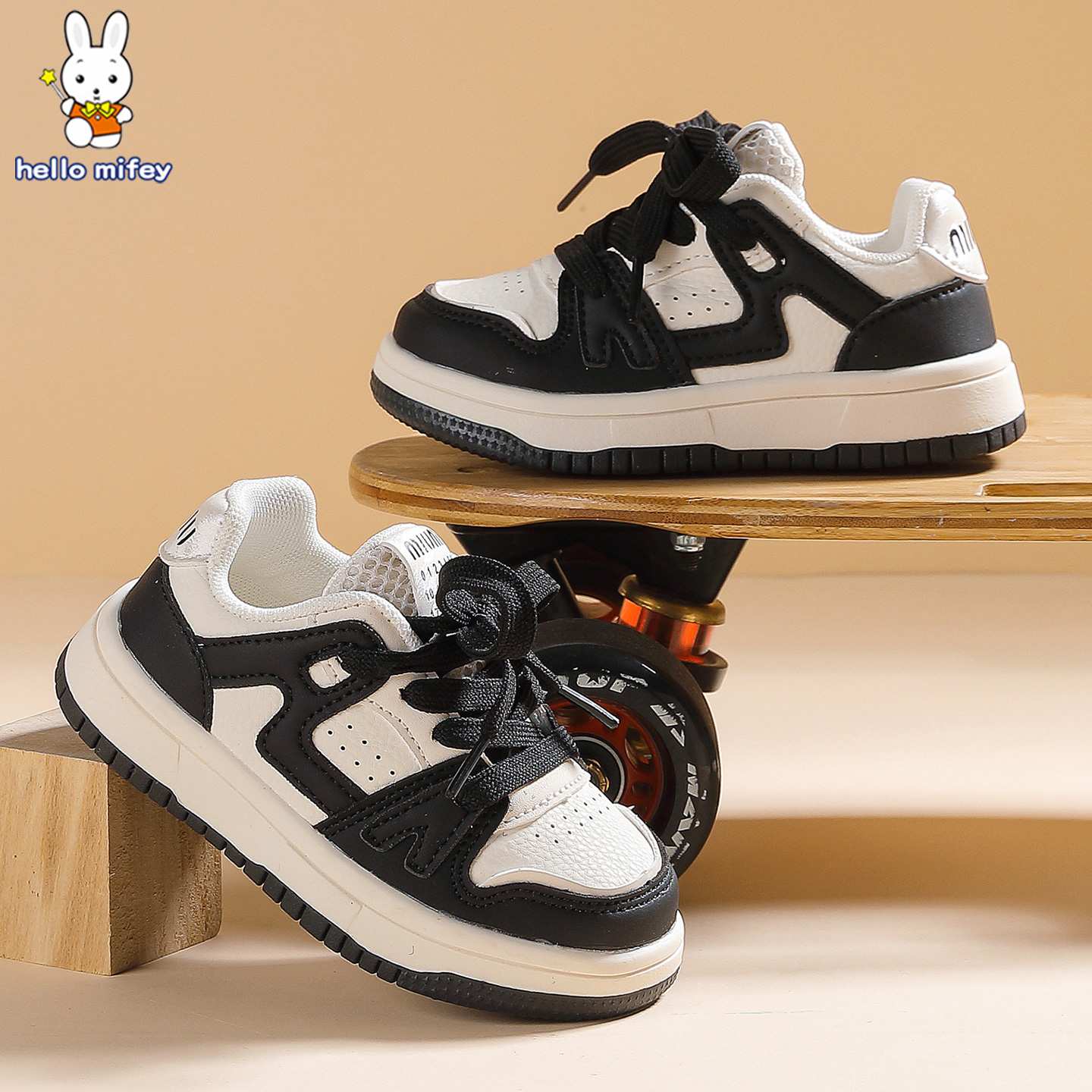 小兔米菲秋季男童运动鞋休闲板鞋