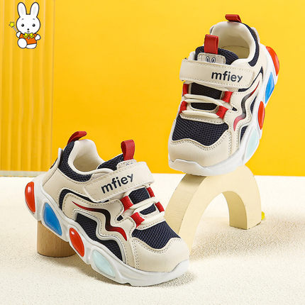 班纳米菲2026新款春秋男童运动鞋2-7岁3软底儿童鞋小童宝宝学步鞋
