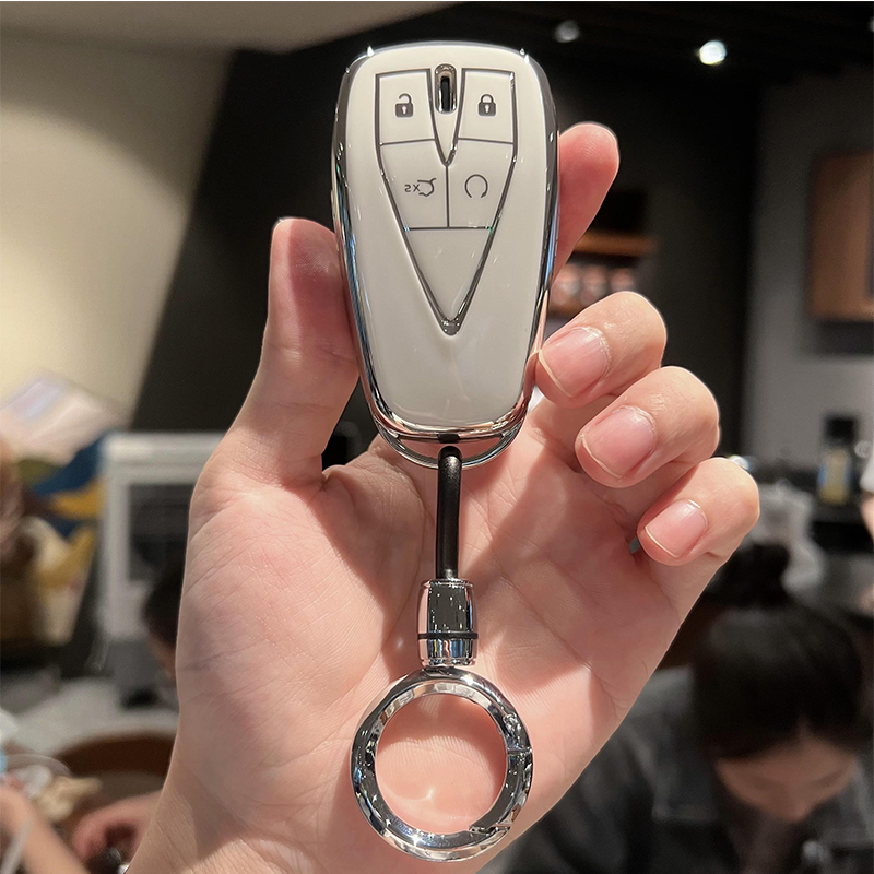 龙菲亚TPU软胶长安简约车钥匙套