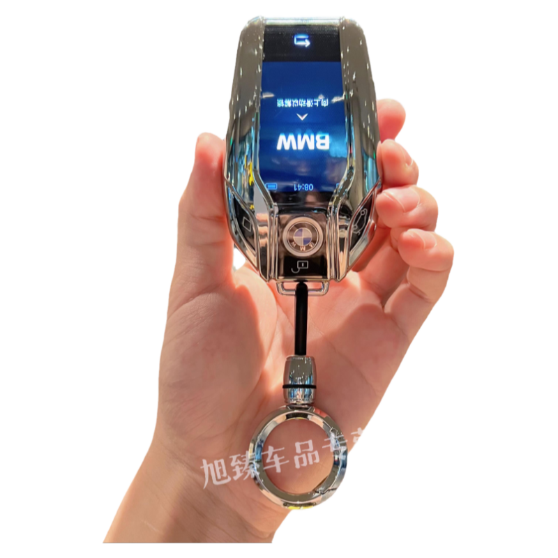 适用于宝马6GT液晶车钥匙套7系740li壳5系新能源535LE包X5X7挂扣