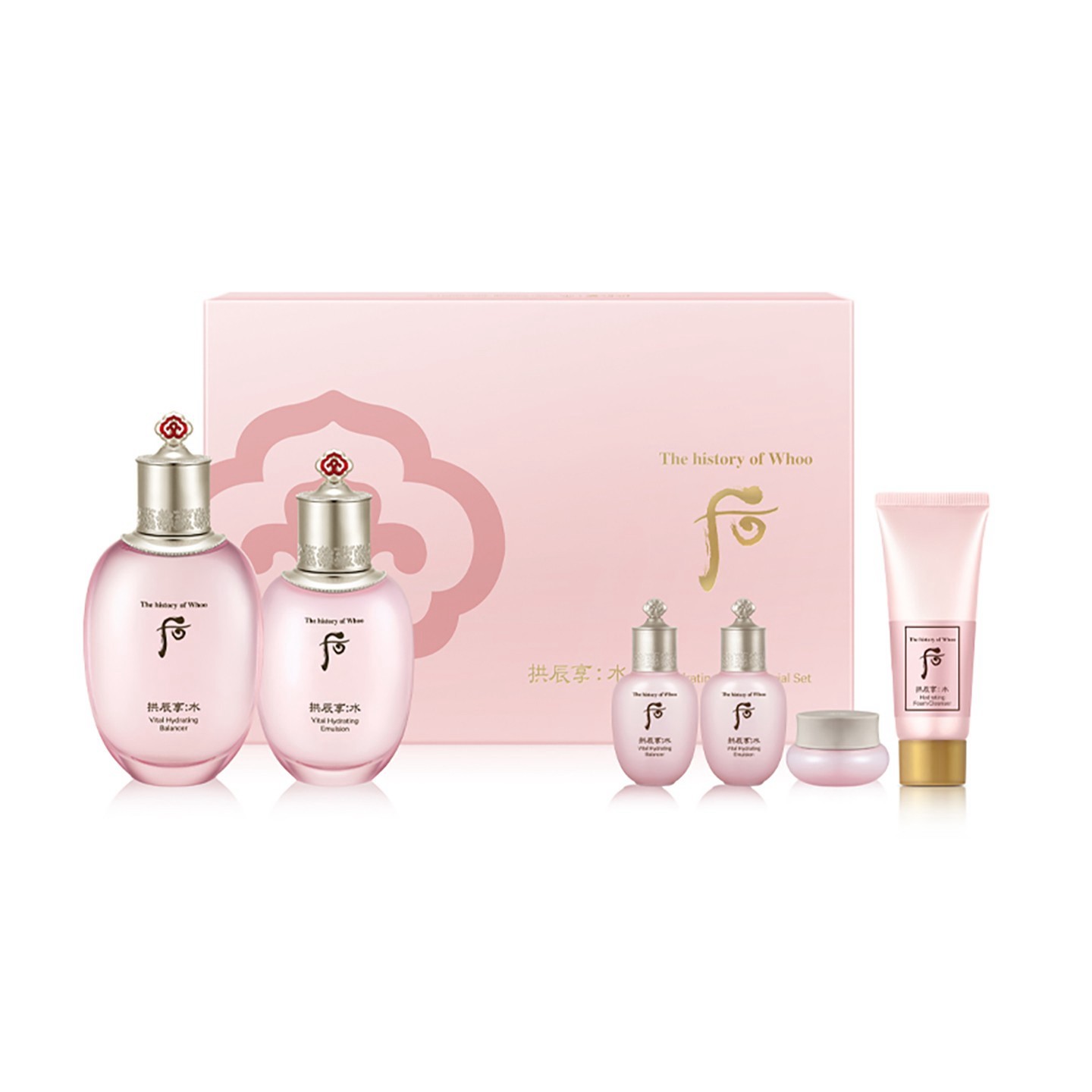 韩国Whoo后水妍水乳护肤品6件套