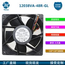 New 12038 waterproof fan 12038va-48r-gl 48V 0.90a Japan nmb12cm waterproof wind