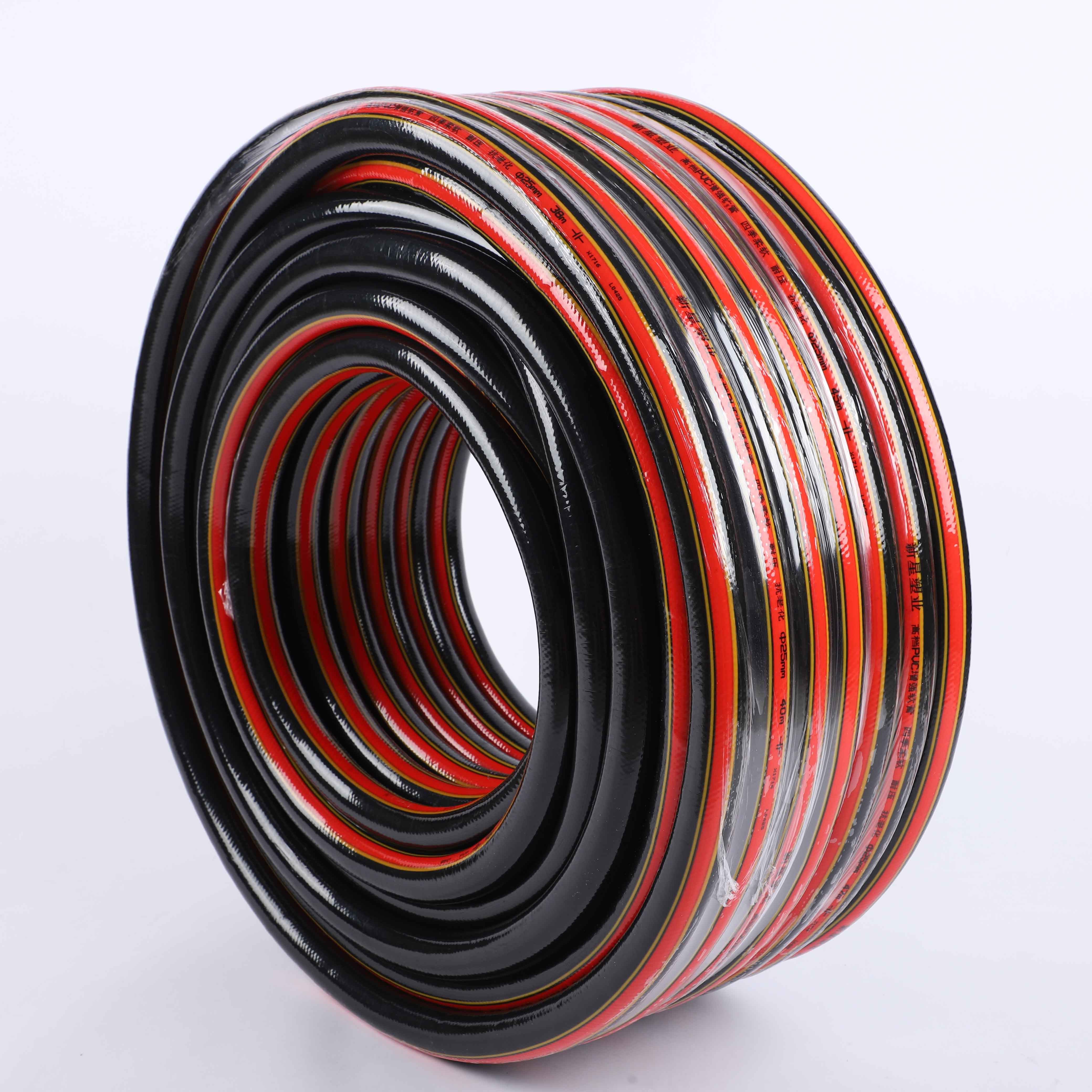 厂pvc塑料软水管高压家用自来水花园浇花汽车洗车软管4分6分1寸库