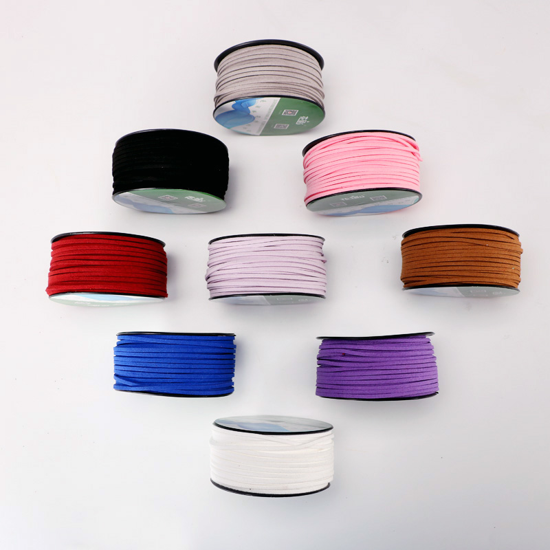 花衣季50码绒皮绳花束包装丝带