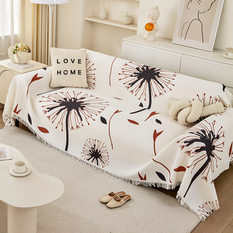 2025新款四季通用现代简约ins风防滑一片式全盖沙发巾沙发垫套罩