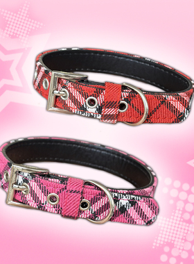 spicyrabbit红色格子choker