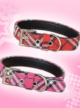 spicyrabbit红色格子choker