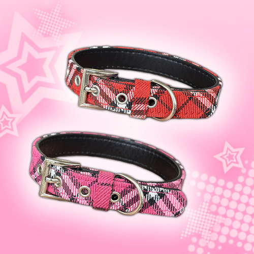 spicyrabbit红色格子choker