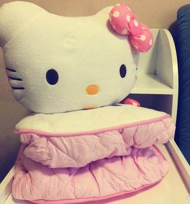 汽车哈喽kt凯蒂猫午休两用空调被子沙发靠垫枕头hellokitty抱枕|ruв категории домашний ткань, подушка/подушка - от Buy2taobao.com для оказания профессиональной услуги покупки агента Taobao