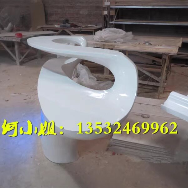 大型玻璃钢酒吧梦幻吧台酒店前台造型雕塑商业购物广场美陈桌定制