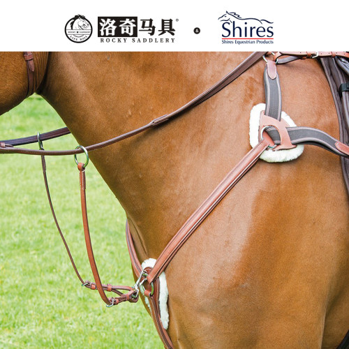英国Shires-Avignon英式马术五点式胸带低头革（亚维农）8214024