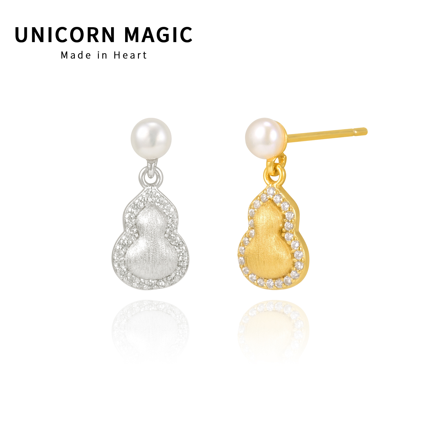 纯银葫芦新中式耳环设计感小众