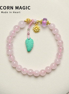 巨好看的手链女生闺蜜手串水晶