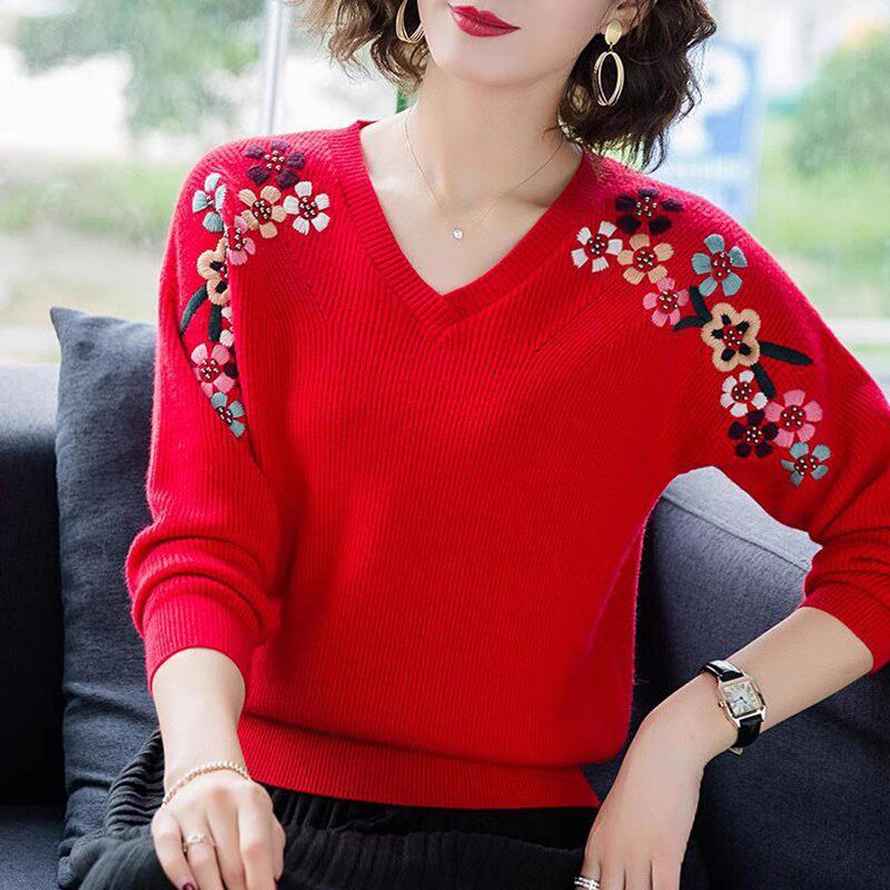 跨境2026年新款毛衣女春