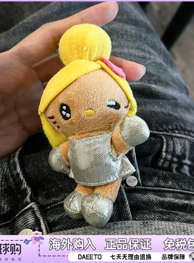 日本 hellokitty失岛美容室黑皮美发辣妹kt俏皮女生包包钥匙挂件