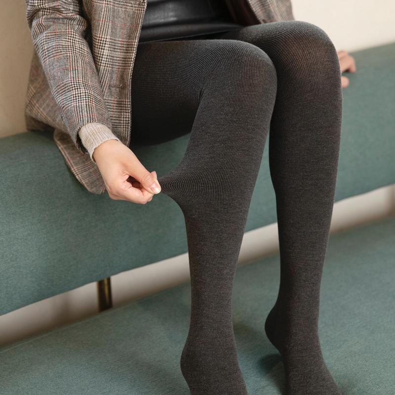 美雅碧热竖条纹秋冬日系特姆蓄热