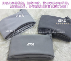 秋冬加厚加绒浅灰色丝袜连裤袜保暖烟灰踩脚袜微压一体打底袜子女