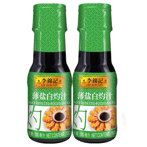 李锦记薄盐白灼汁100ml*2瓶