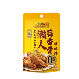 【百补】多规格-李锦记拿手菜金牌蒜香骨调味料100g空气炸锅调味