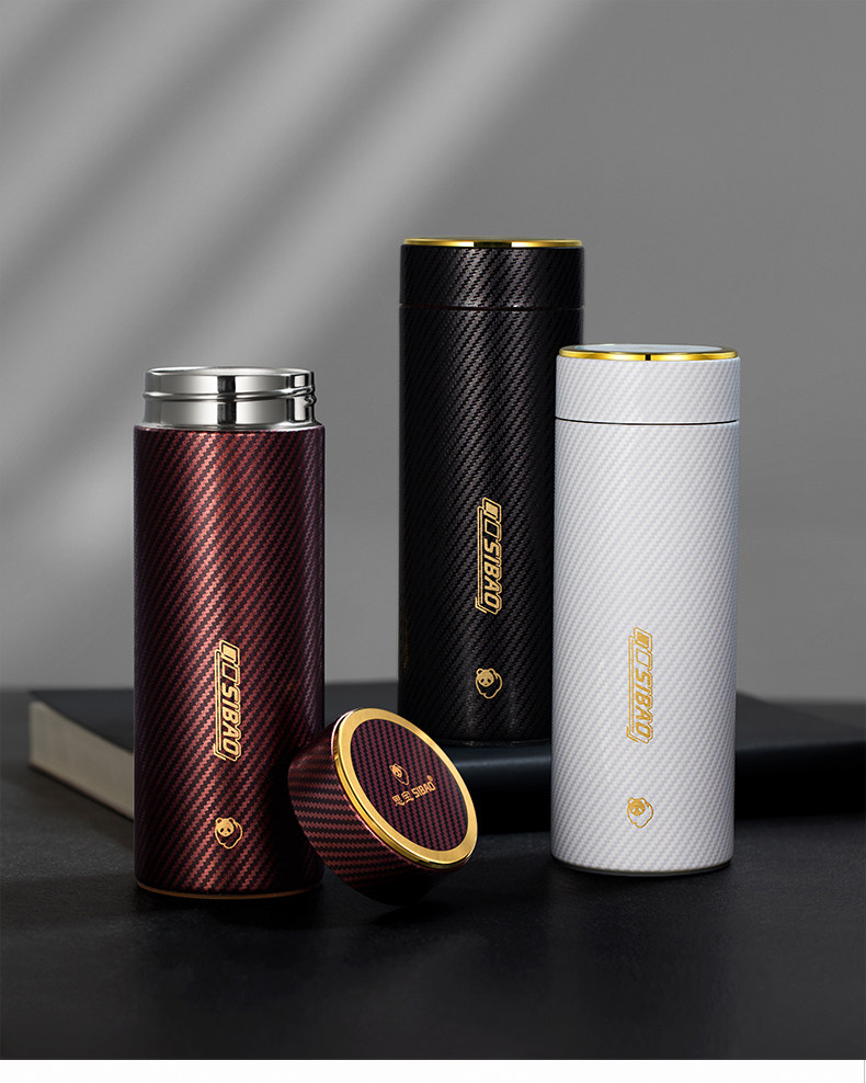 思宝保温杯晨光s78真空茶水杯时尚304不锈钢商务礼盒车载简约送礼