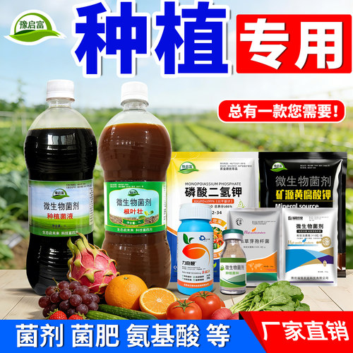 豫启富种植em菌生物菌肥生根壮苗