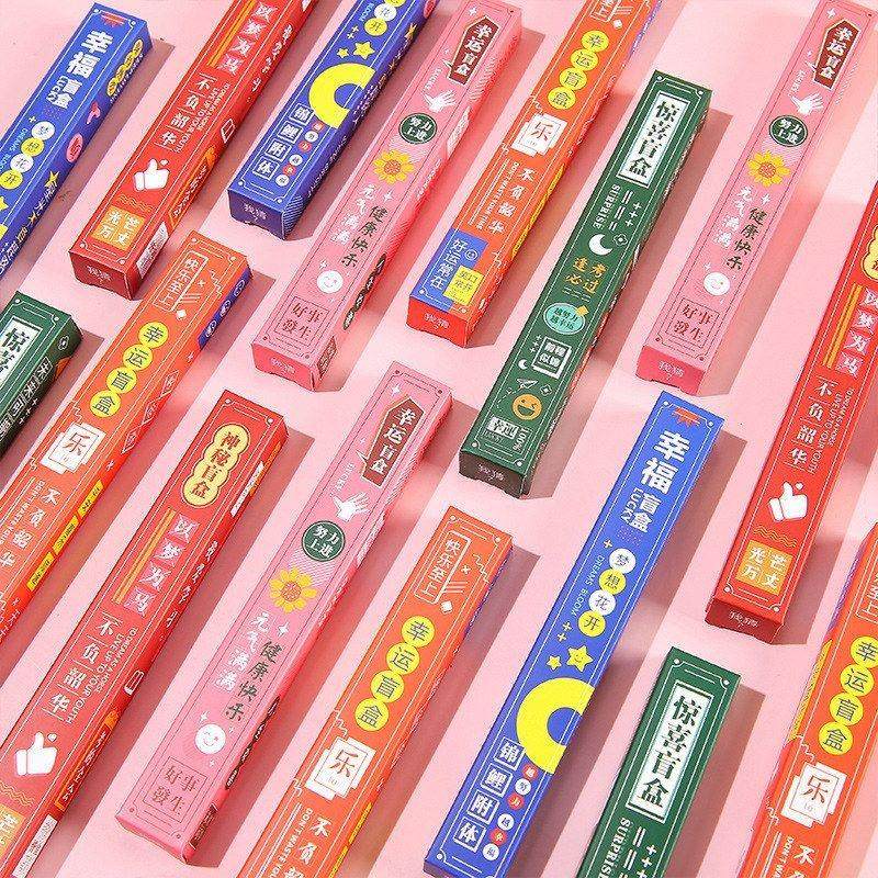 创意惊喜励志盲盒笔学生学习文具小奖品可爱少女心中性笔盲盒礼品,文具电教/文化用品/商务用品,文具套装/礼盒,淘宝优惠券,粉丝福利购,淘宝优惠卷