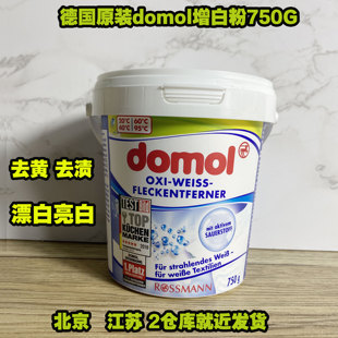 德国原装 强力去黄去霉家用洗衣漂白剂粉 domol增白粉白色衣物衬衫