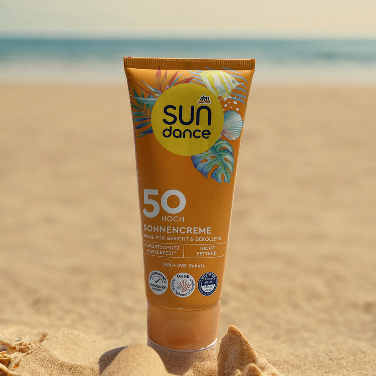 德国原装防Sundance晒霜防水汗保湿隔离轻薄透气成人学生LSF30SPF
