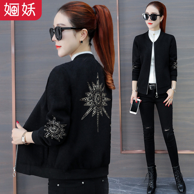 短款休闲外套女装2020年春秋冬季新款小香风矮个子夹克百搭棒球服