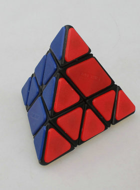 梯色 捆绑金字塔魔方 受限制旋转三角形 四面体魔方Bandaged Cube