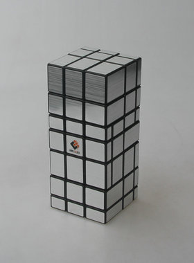 梯色 层层叠3号镜面魔方 3连体限制旋转连体魔方 Siamese Cube