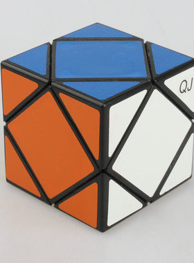奇积 斜转魔方 黑色QJ Cube BLack 黑底斜转魔方