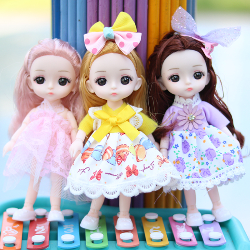 女16厘米娃娃海军风可爱套装