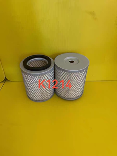 1214空滤适配电车空压机空气滤芯空气格空气滤清器K1214空气滤芯