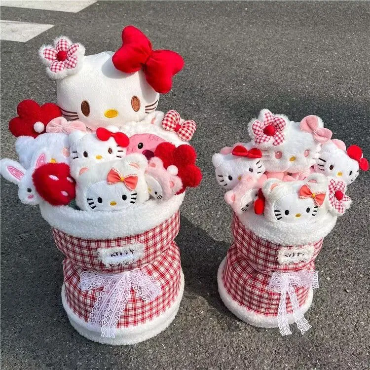 HelloKitty毛绒公仔花束礼物图片