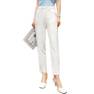 清仓九分裤女2026春夏裤子女款显瘦夏季直筒西装裤职业烟管裤长裤