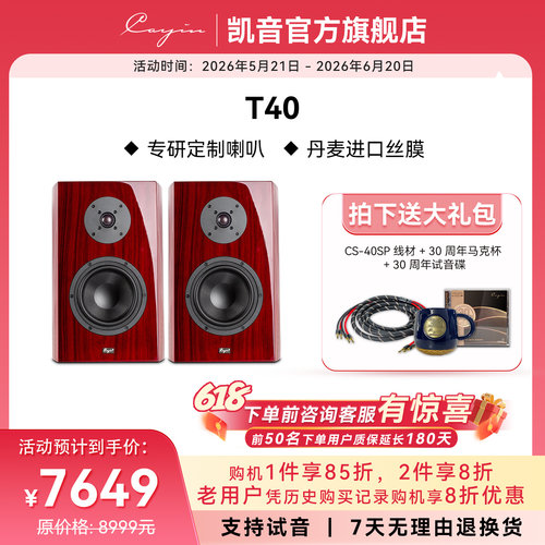 Cayin书架音箱高保真HIFI
