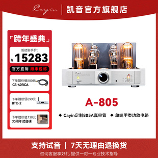 Cayin凯音斯巴克A 真空管声频功率放大器 805发烧hifi胆机合并式