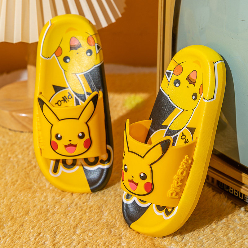 宝可梦卡通儿童夏季防滑软底拖鞋