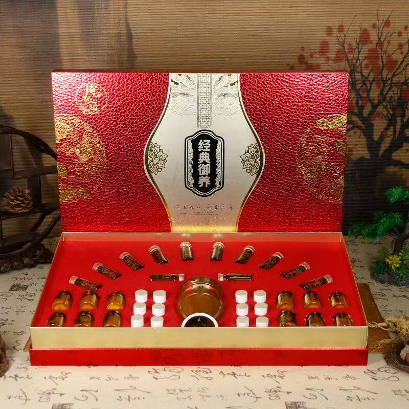 精油按摩开背发热泥灸姜丹艾灸通经络药油美容院身体护理养生套盒