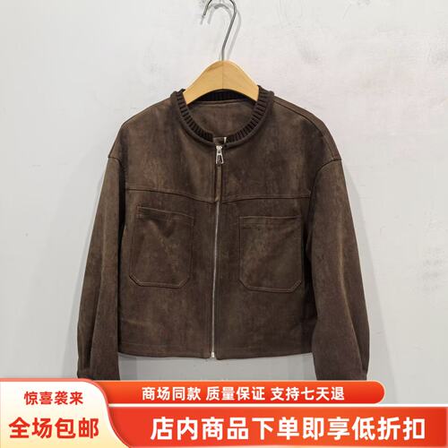 凯琳戴尔Q27Q620秋装2026女新款时尚休闲拉链夹克PU皮衣短款外套