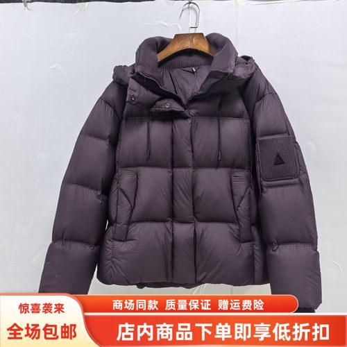 KLLS-C8030冬装2025女新款时尚休闲鸭绒保暖连帽精品羽绒服短外套