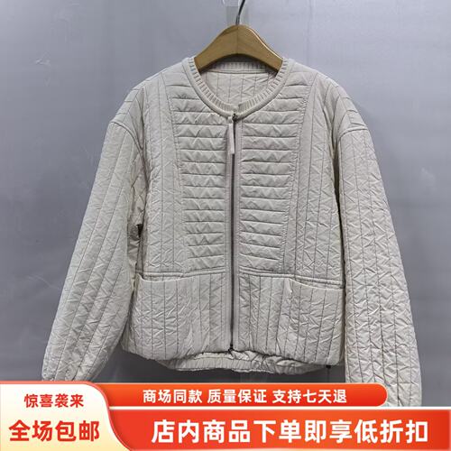 CCW5859秋装2026女新款时尚休闲简约宽松拉链蝙蝠袖减龄短款外套