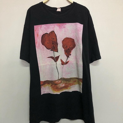 美式复古潮牌短袖T恤男