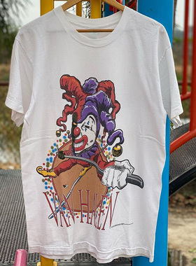 Van Halen范·海伦金属摇滚乐队vibe风潮流落肩短袖男女街头Tee恤